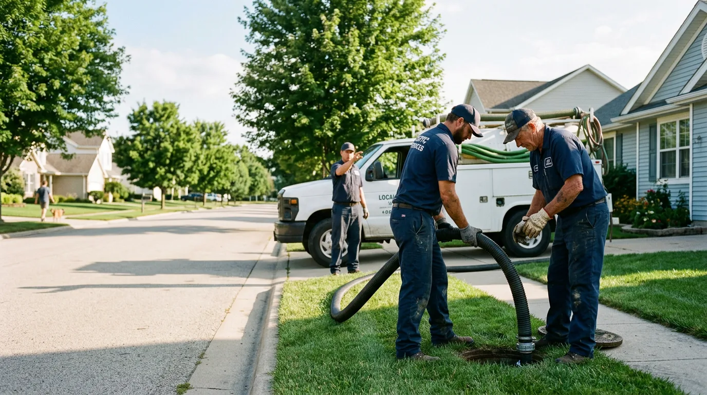 Septic Tank Pumping in Grass Lake, MI near me